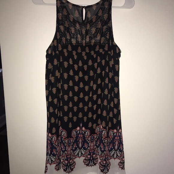 Blu Pepper Flowy Dress - Picture 3 of 3